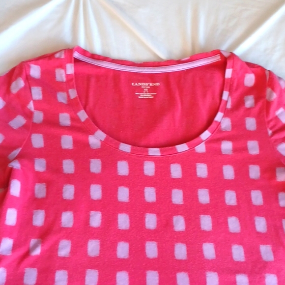 ☀️Lands' End fitted t-shirt - Picture 1 of 7